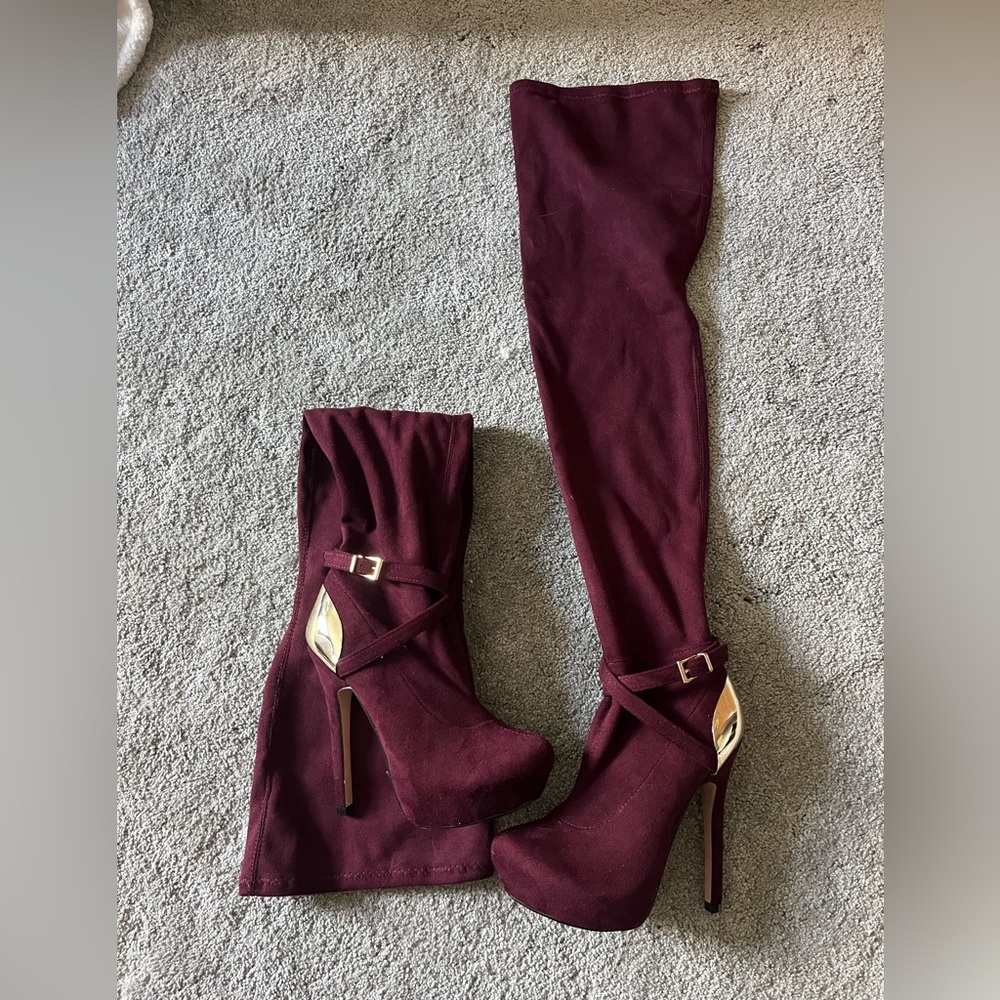 Over the knee boots